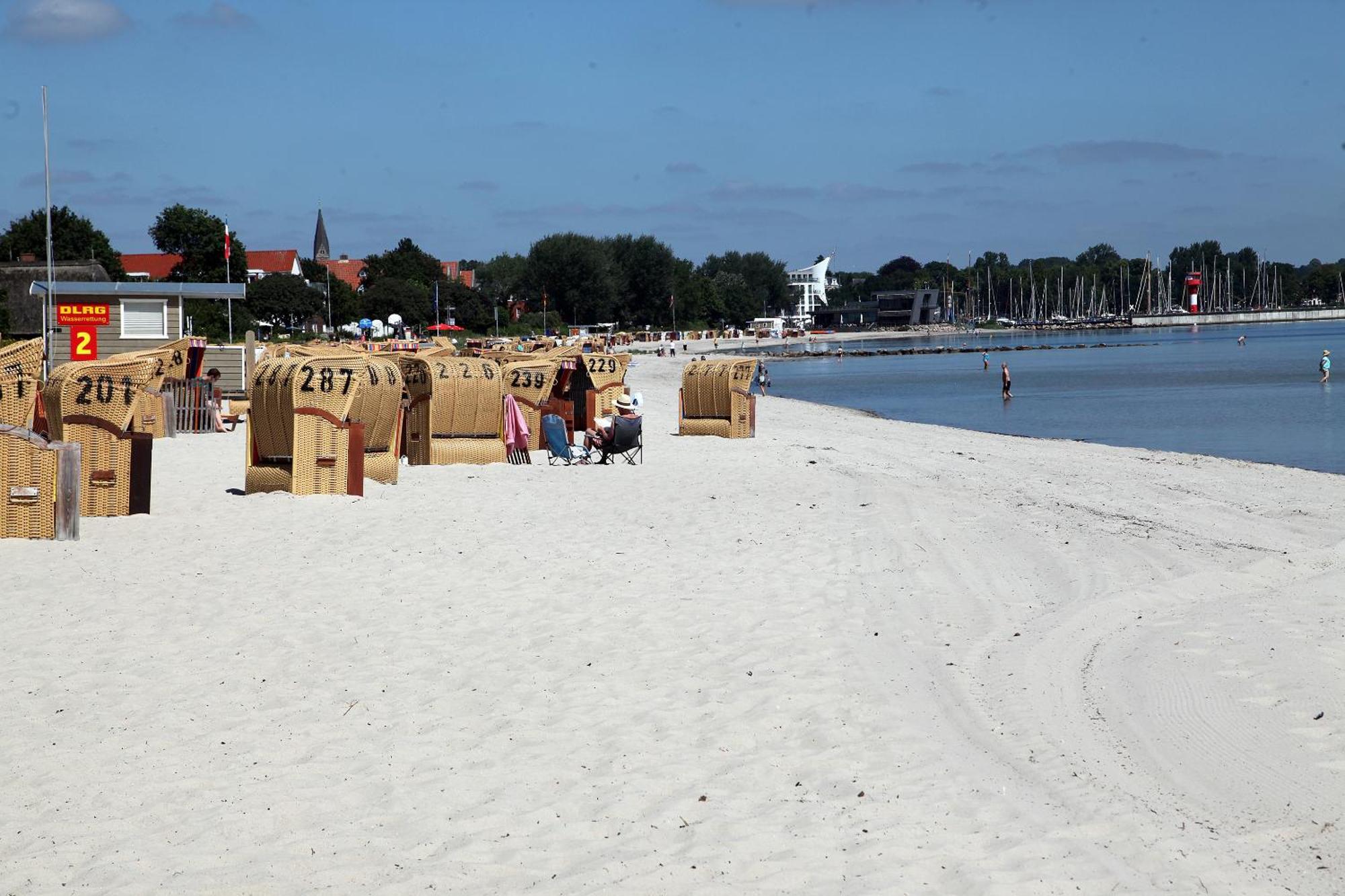 Kleine Qualle Eckernförde Buitenkant foto